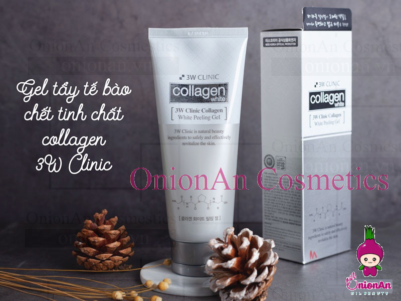 Gel Tẩy Tế Bào Chết 3W Clinic Collagen White Peeling